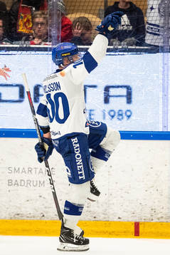 Leksands Martin Karlsson   jublar