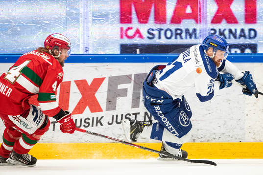 Moras Viktor Amnér och Leksands Mattias Ritola