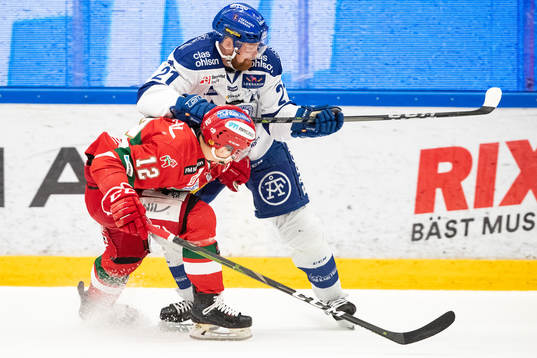 Moras Kevin Gagné och Leksands Mattias Ritola