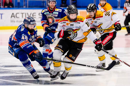 Växjös Daniel Rahimi och Luleås Einar Emanuelsson