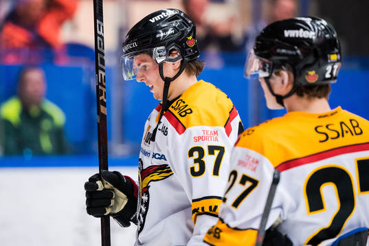 Luleås Isac Lundeström och Nils Lundkvist deppar