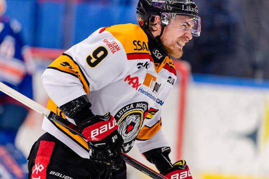 Luleås Johan Forsberg har ont
