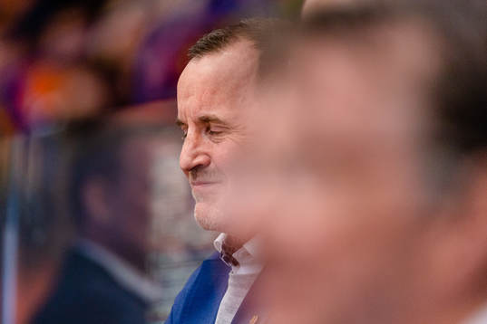 Luleås tränare Thomas Berglund deppar