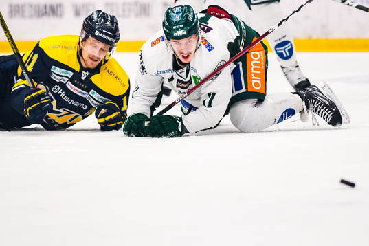 s Simon Önerud och Färjestads Joakim Nygård