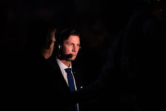 Färjestads tränare Johan Pennerborn