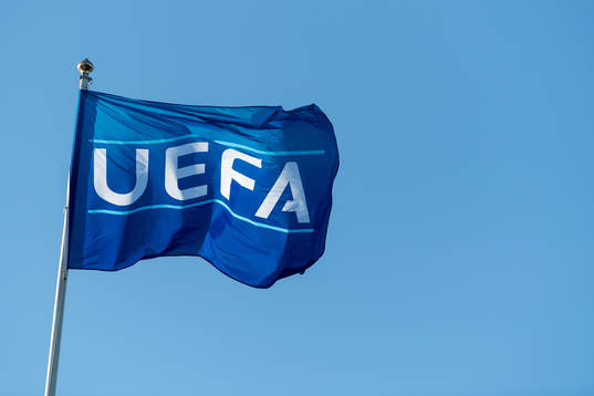 UEFA flaggan