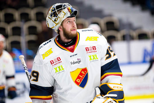 Djurgårdens målvakt Adam Reideborn