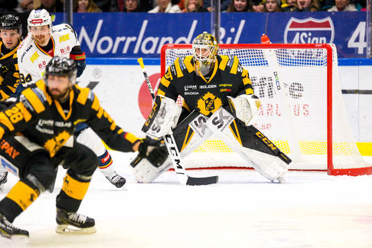Skellefteås målvakt Gustaf Lindvall