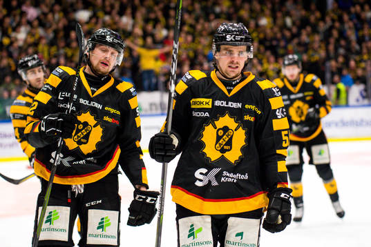 Skellefteås Emil Djuse och Adam Pettersson deppar