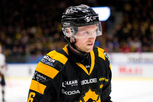 Skellefteås Mathis Olimb  deppar