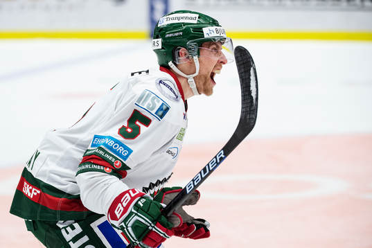 Frölundas Chay Genoway jublar