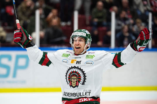 Frölundas Chay Genoway jublar