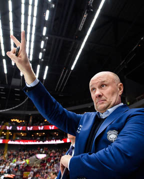 Malmö Redhawks tränare Peter Andersson
