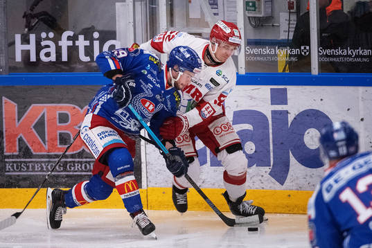 Timrås Johannes Salmonsson och Oskarshamns Anton Björkman