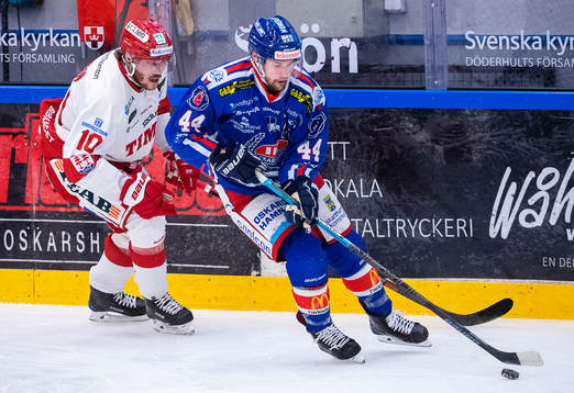 Oskarshamns Nolan Zajac och Timrås Johan Persson