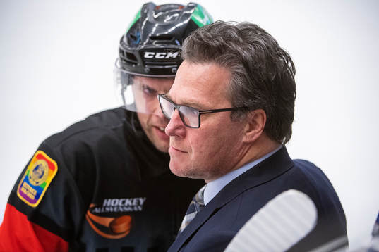 Oskarshamns tränare Håkan Åhlund