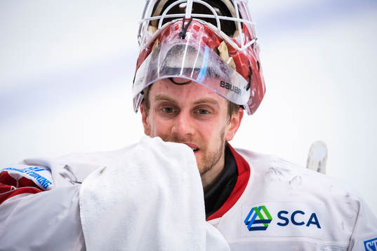 Timrås målvakt Niklas Svedberg