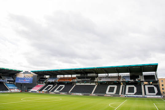 General view of Skagerak Arena
