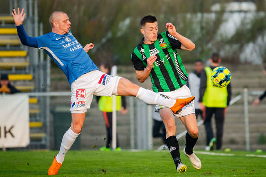 Trelleborgs Mattias Håkansson och GAIS Leonard Pllana