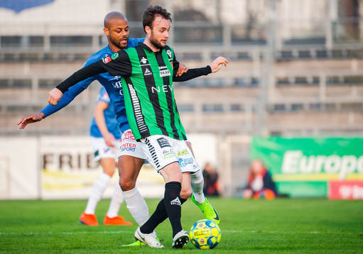 GAIS Niklas Olsson och Trelleborgs Salif Camara Jönsson