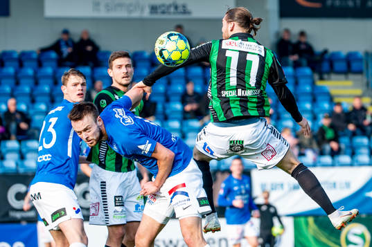 Trelleborgs Jakob Glasberg mot GAIS Karl Bohm