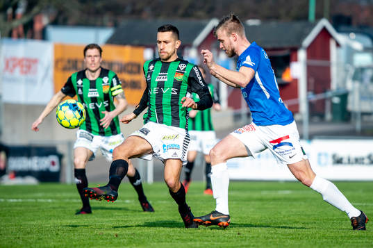 GAIS Predrag Randelovic mot Trelleborgs Robin Nilsson