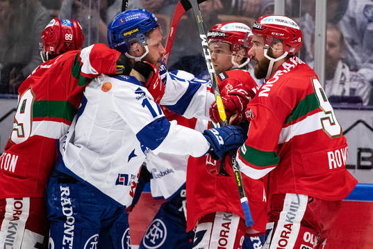 Leksands Jesper Ollas och Moras Andrew Rowe