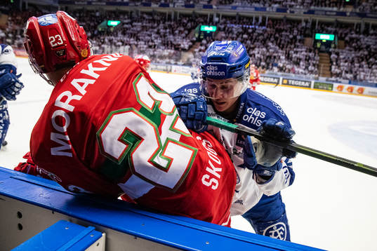 Moras Tomas Skogs och Leksands David Rundqvist