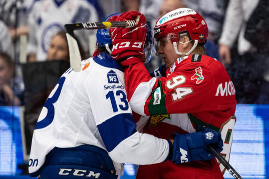 Leksands Jon Knuts och Moras Sebastian Hartmann