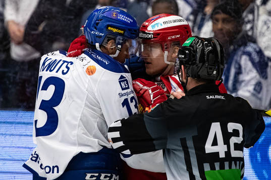 Leksands Jon Knuts och Moras Sebastian Hartmann