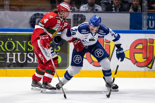 Moras Viktor Amnér och Leksands Thomas Valkvæ Olsen