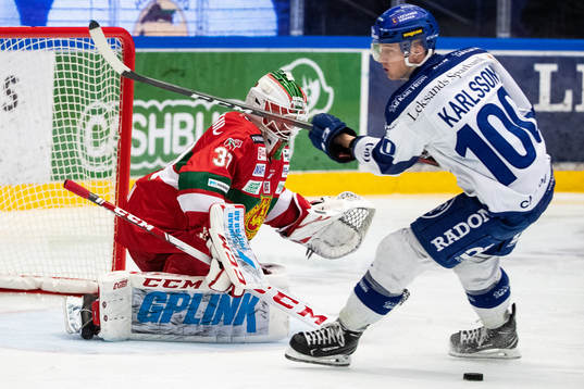 Moras Isak Garfve och Leksands Martin Karlsson