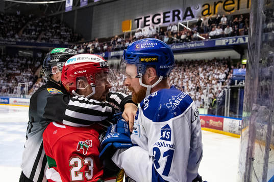 Moras Tomas Skogs och Leksands Mattias Ritola
