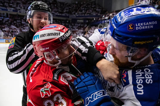 Moras Tomas Skogs och Leksands Mattias Ritola