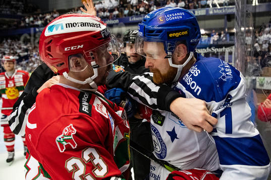 Moras Tomas Skogs och Leksands Mattias Ritola