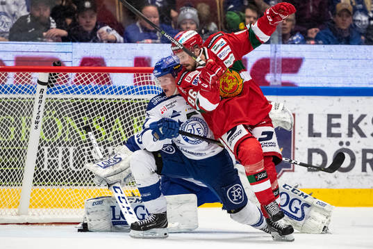 Leksands Lucas Nordsäter och Moras Mathias Bromé