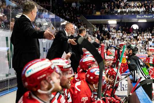 Moras tränare Mats Lusth