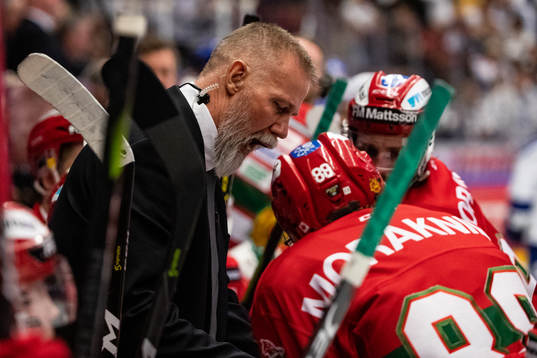 Moras tränare Mats Lusth