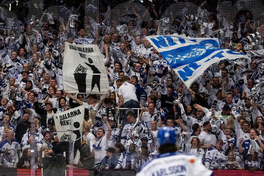 Leksands publiken jublar