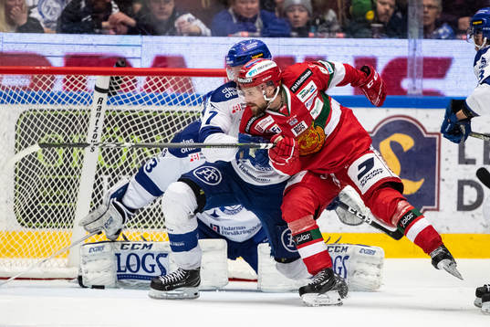 Moras Mathias Bromé och Leksands Lucas Nordsäter