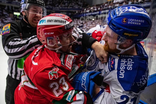 Moras Tomas Skogs och Leksands Mattias Ritola