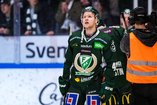Färjestads Christopher Bengtsson deppar