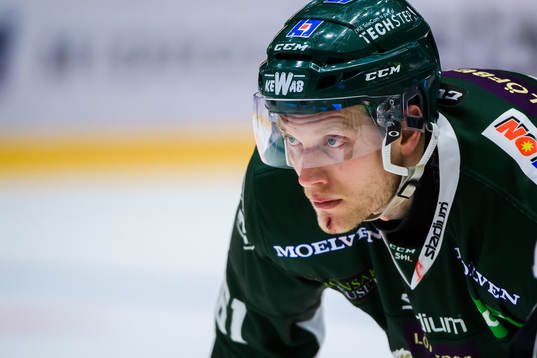 Färjestads Johan Ryno deppar