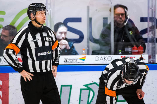 Domare Sören Persson och Domare Marcus Linde