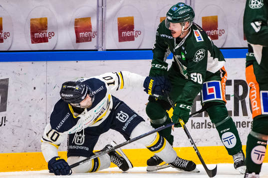 s Martin Thörnberg och Färjestads Sebastian Erixon