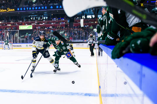 s Joakim Andersson och Färjestads Christopher Bengtsson