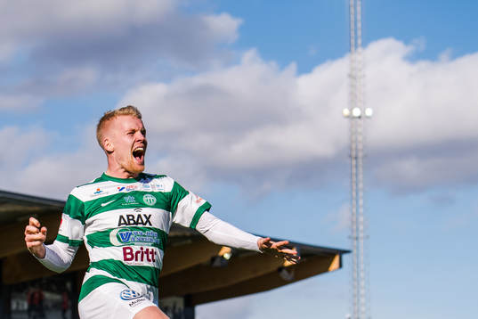 Västerås Simon Johansson jublar