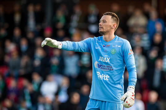 Västerås målvakt Anton Fagerström