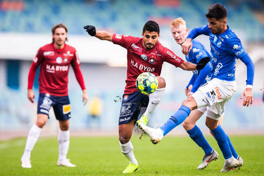 Örgrytes Ailton Almeida och Norrbys Abbas Mohamad