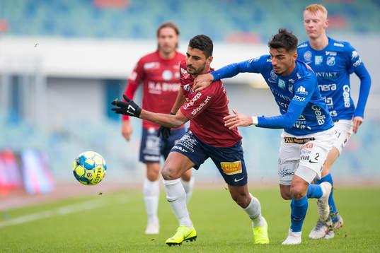 Örgrytes Ailton Almeida och Norrbys Abbas Mohamad